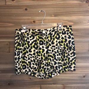 Madison cheetah print shorts